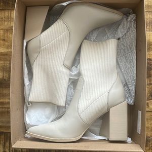 Steve Madden Pointed-toe Sock Boots